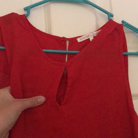 Red blouse - Picture 2 of 2